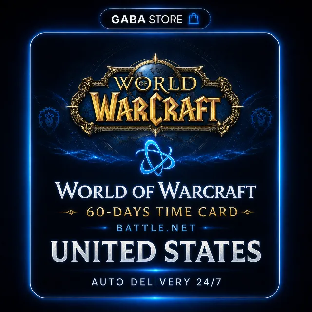 World of Warcraft 60-days Time Card / Battle.net Ключ / США | АВТОВЫДАЧА 24/7