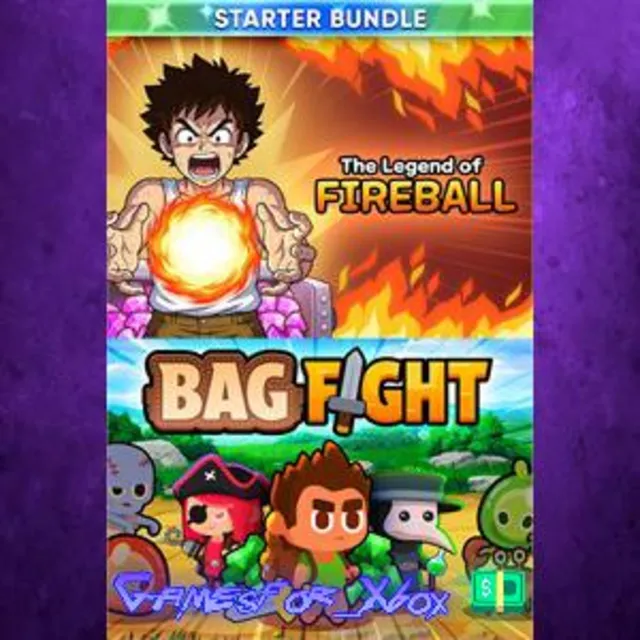 ☀️The Legend Of Fireball &amp; Bag Fight Starter Bundle XBOX