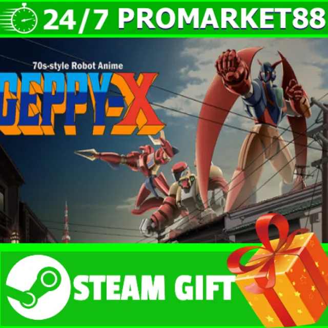 ️ВСЕ СТРАНЫ+РОССИЯ 70年代風ロボットアニメ ゲッP-X STEAM GIFT