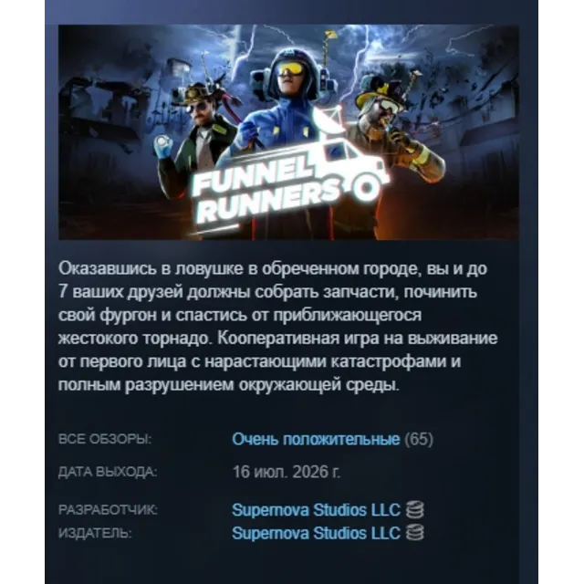 Funnel Runners АВТОДОСТАВКА STEAM GLOBAL МГНОВЕННО ЛИЦЕНЗИЯ