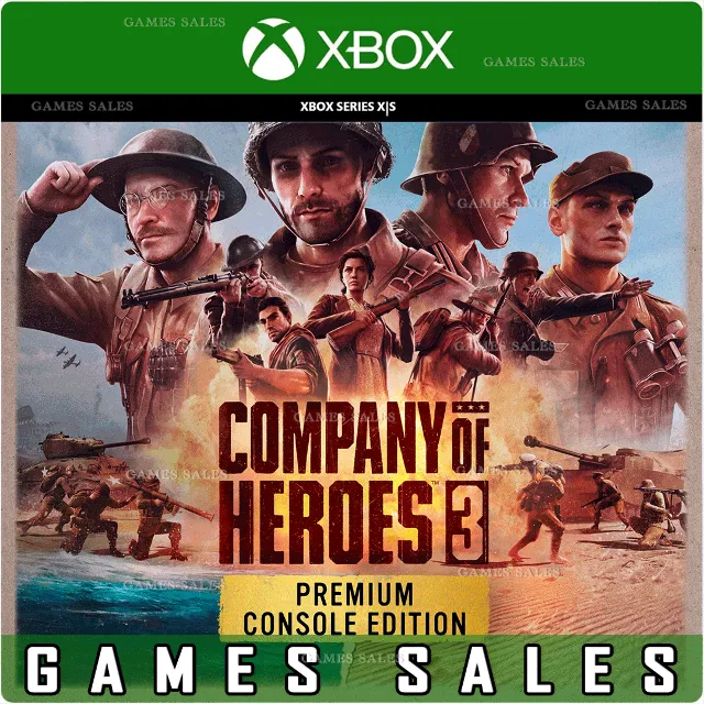 ✅❤️COMPANY OF HEROES 3: PREMIUM EDITION❤️XBOX SERIES X|S🔑КЛЮЧ✅