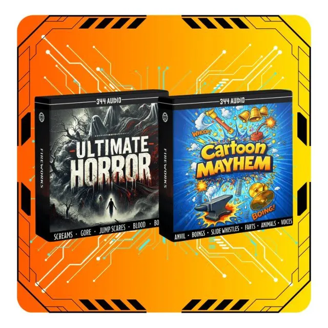 Cartoon &amp; Horror FX от 344 SFX