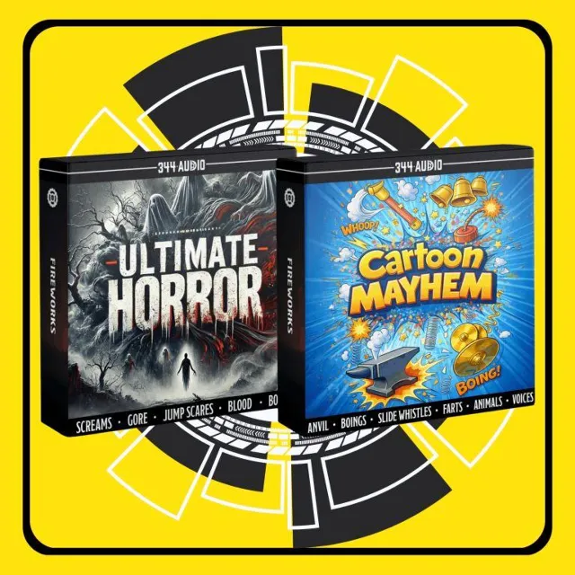 Cartoon &amp; Horror FX от 344 SFX