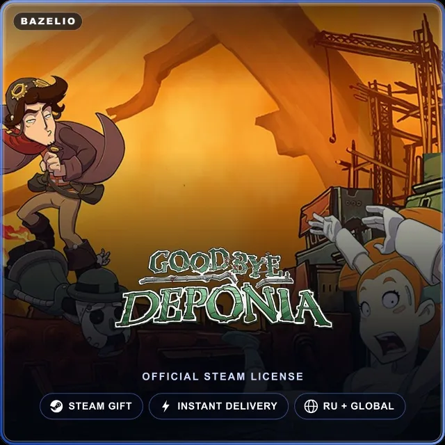 Goodbye Deponia (Steam Gift) · РФ и весь мир · Автодоставка 24/7