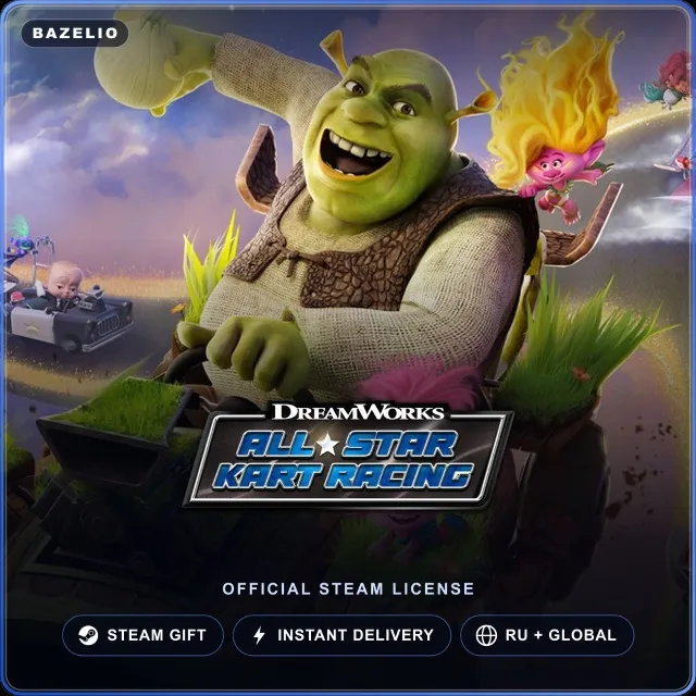 DreamWorks All-Star Kart Racing (Steam Gift) · РФ и весь мир