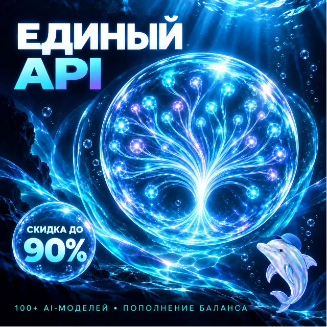 70+ нейросетей | Единый API и баланс | Автовыдача