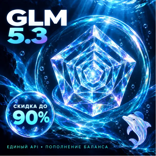 GLM 5.3 / 5.2 | Пополнение API-баланса | Автовыдача