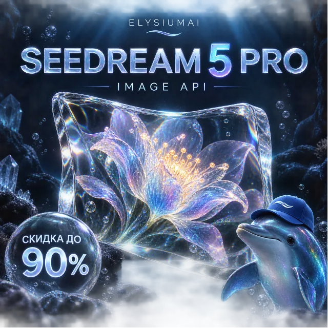 Seedream 5 Pro | Изображения и API-баланс | Автовыдача