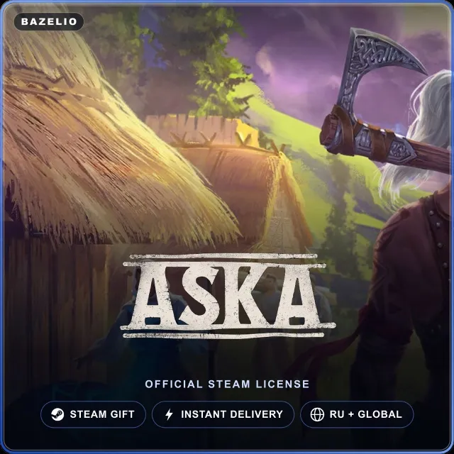 ASKA (Steam Gift) · РФ и весь мир · Автодоставка 24/7