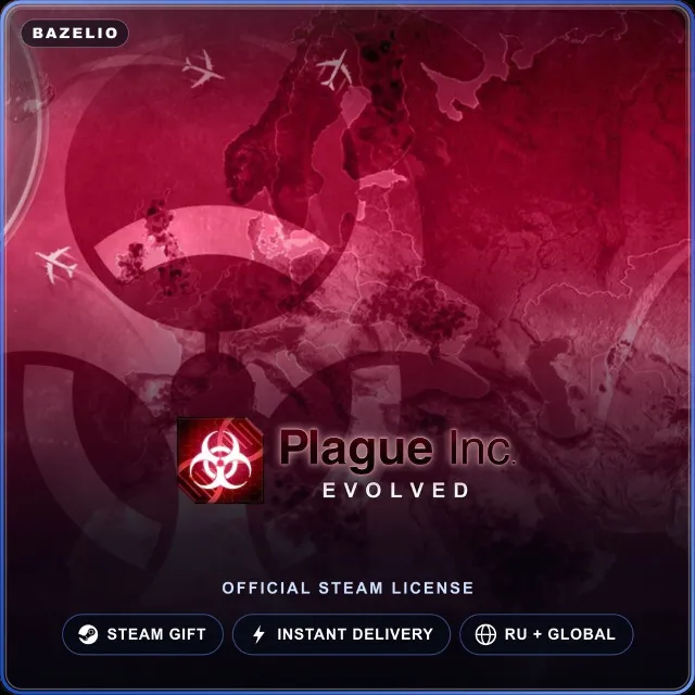 Plague Inc: Evolved (Steam Gift) · РФ и весь мир · Автодоставка 24/7