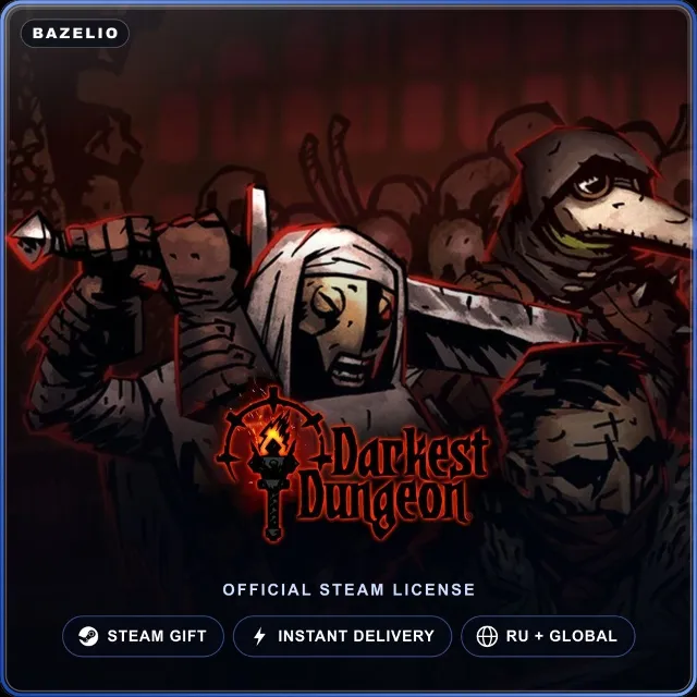 Darkest Dungeon (Steam Gift) · РФ и весь мир · Автодоставка 24/7
