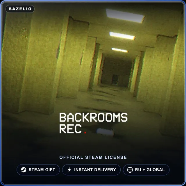 Backrooms Rec. (Steam Gift) · РФ и весь мир · Автодоставка 24/7