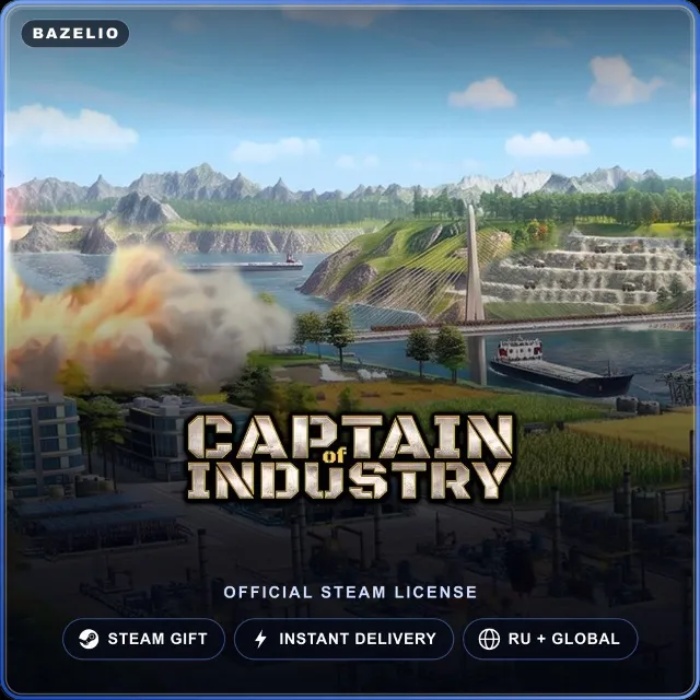 Captain of Industry (Steam Gift) · РФ и весь мир · Автодоставка 24/7