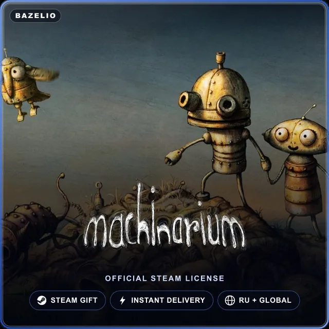 Machinarium (Steam Gift) · РФ и весь мир · Автодоставка 24/7