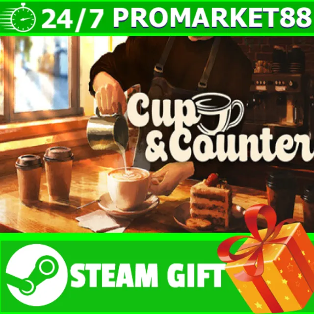️Cup and Counter: Coffee Shop Simulator STEAM GIFT