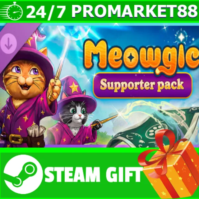 ️ВСЕ СТРАНЫ+РОССИЯ️ Meowgic - Supporter Pack STEAM