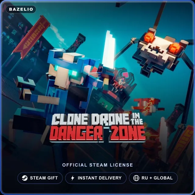 Clone Drone in the Danger Zone (Steam Gift) · РФ и весь мир