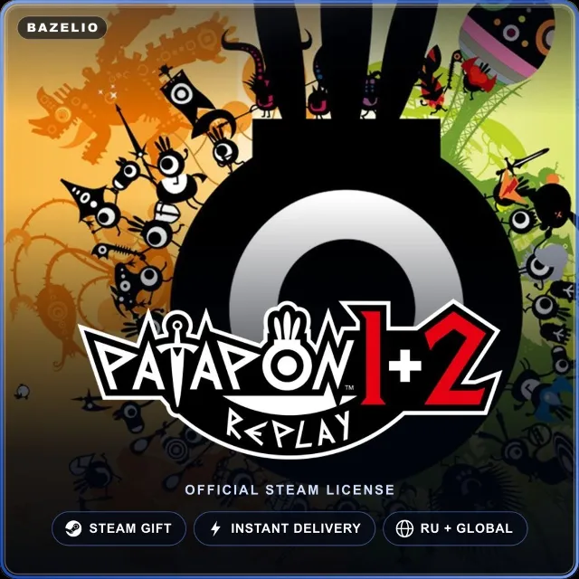 PATAPON 1+2 REPLAY (Steam Gift) · РФ и весь мир · Автодоставка 24/7