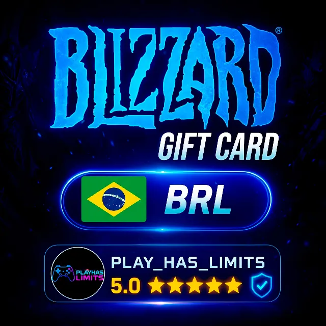 💳BLIZZARD GIFT CARD 30-300 BRL | БРАЗИЛИЯ