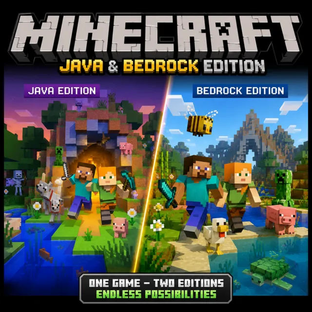 Minecraft Java &amp; Bedrock Edition (PC) Ключ GLOBAL