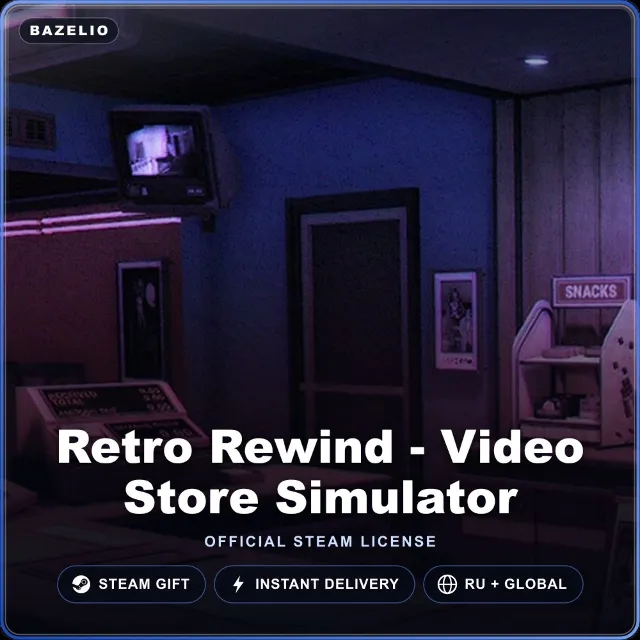 Retro Rewind - Video Store Simulator (Steam Gift) · РФ и весь мир