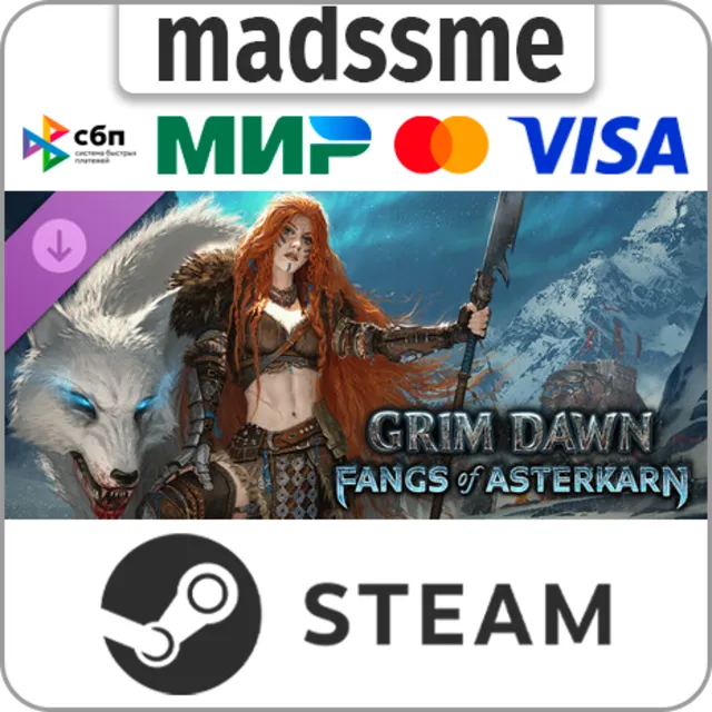 Grim Dawn - Fangs of Asterkarn * RU/KZ/СНГ/TR/CN/AR/IN/BR * DLC * STEAM 🚀 АВТО
