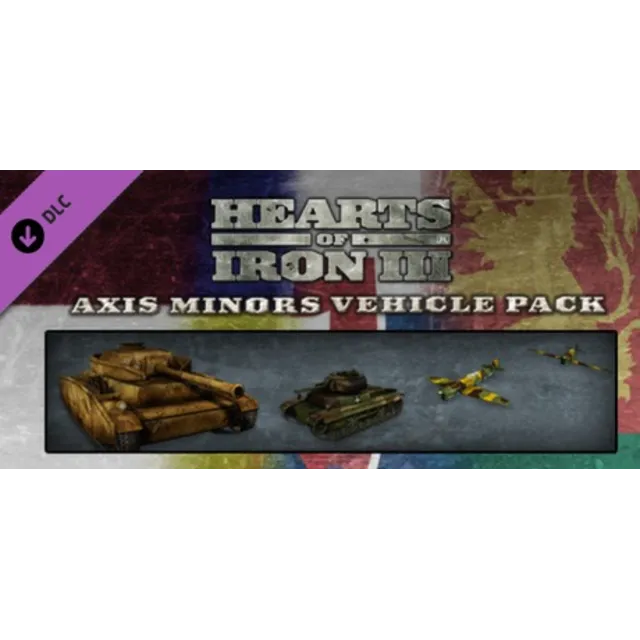 Hearts of Iron III: Axis Minors Vehicle Pack DLC / Steam Ключ / Вс… | АВТОВЫДАЧА 24/7