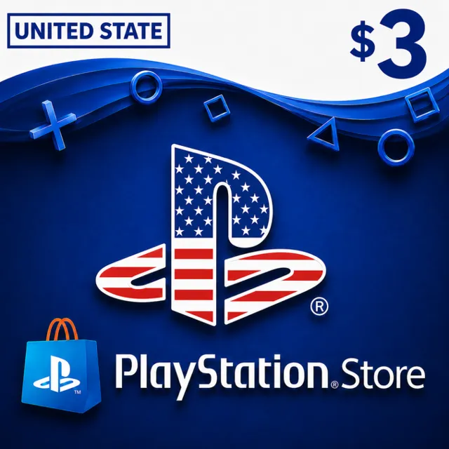 3 USD | PlayStation PSN | United States