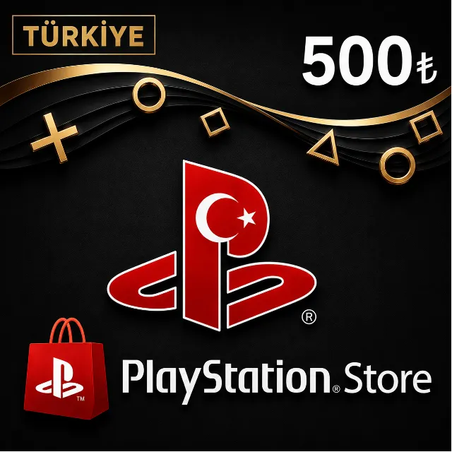 500 - TRY - PlayStation PSN - Turkey