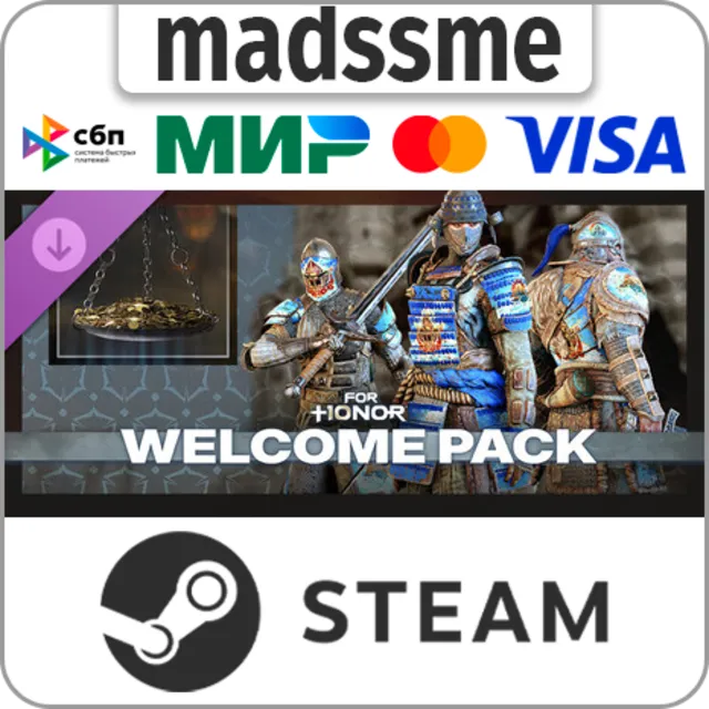 FOR HONOR - Welcome Pack * RU/KZ/СНГ/TR/CN/AR/IN/BR * DLC * STEAM 🚀 АВТОДОСТАВКА