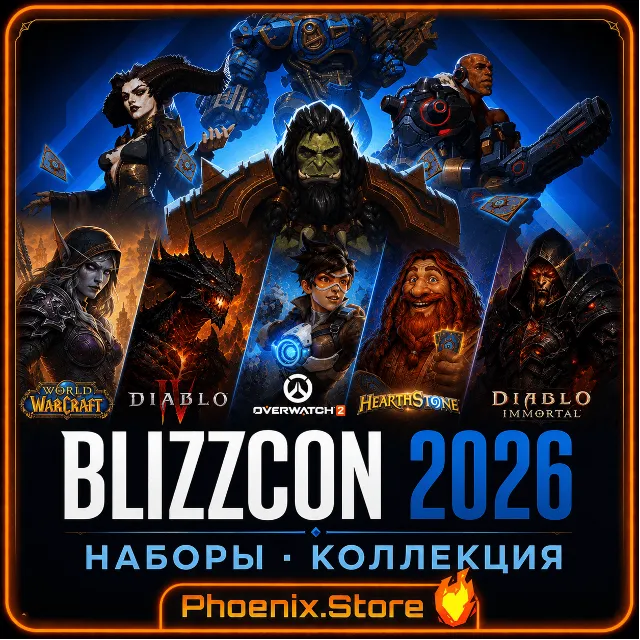 РФ/РБ со сменой/МИР · BLIZZCON 2026 наборы  ·  Ультраколлекция  ·  Со входом