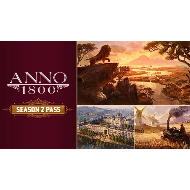 Anno 1800 - Season 2 Pass DLC / Uplay Ключ / Европейский союз | АВТОВЫДАЧА 24/7