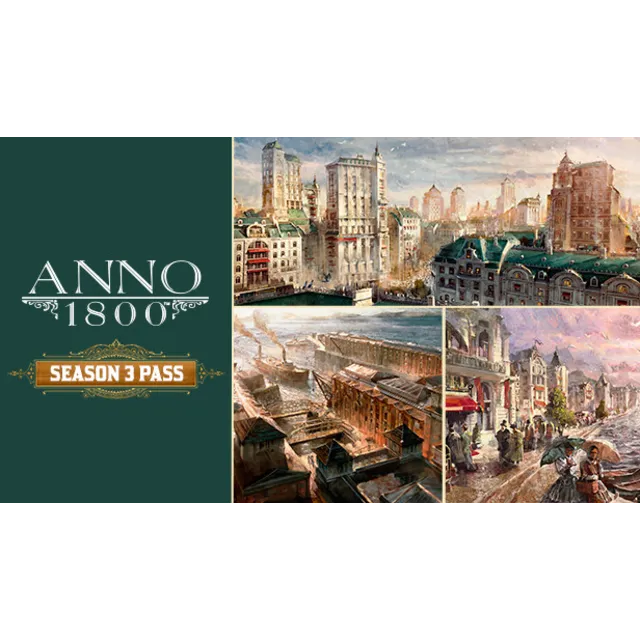 Anno 1800 - Season 3 Pass DLC / Uplay Ключ / Европейский союз | АВТОВЫДАЧА 24/7