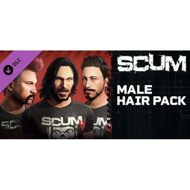 SCUM Male Hair Pack DLC / Steam Ключ / Все регионы | АВТОВЫДАЧА 24/7