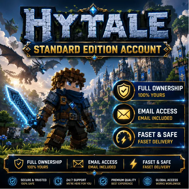 Hytale ➤Аккаунт STANDARD Edition ● ПОЛНОЕ ПРАВО СОБСТВЕННОСТИ | ДОСТУП К ЭЛЕКТРОН