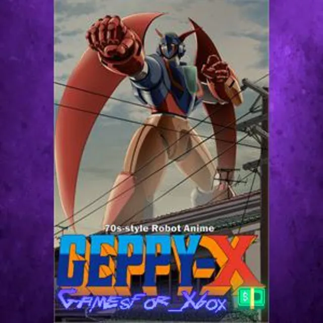☀️70s-style Robot Anime Geppy-X XBOX