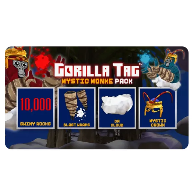 Купить Mystic Monke Pack gorilla tag oculus quest 2 / 3/ 3s meta quest