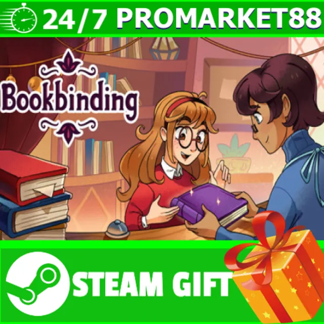 ️ВСЕ СТРАНЫ+РОССИЯ️ Bookbinding – Dark Cozy Sim STEAM