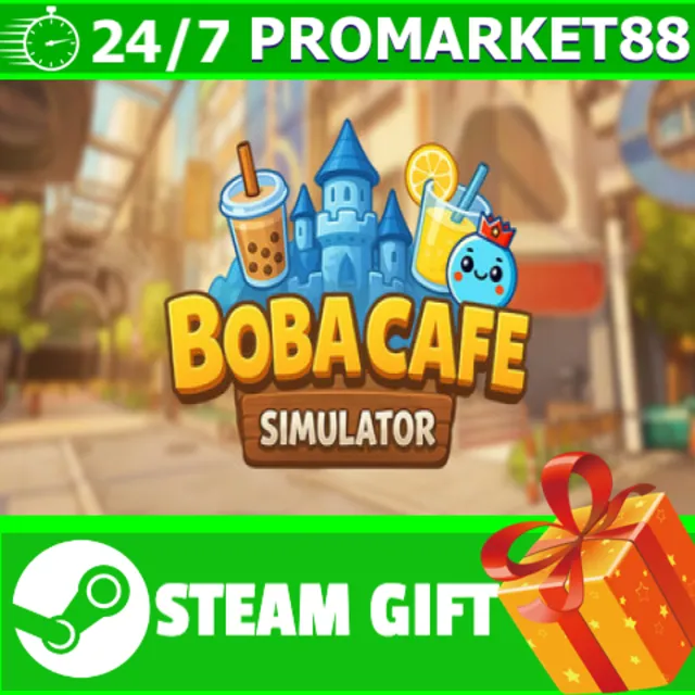 ️ВСЕ СТРАНЫ+РОССИЯ Boba Cafe Simulator STEAM GIFT