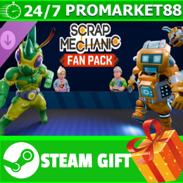 ️ВСЕ СТРАНЫ+РОССИЯ️ Scrap Mechanic - Fan Pack STEAM