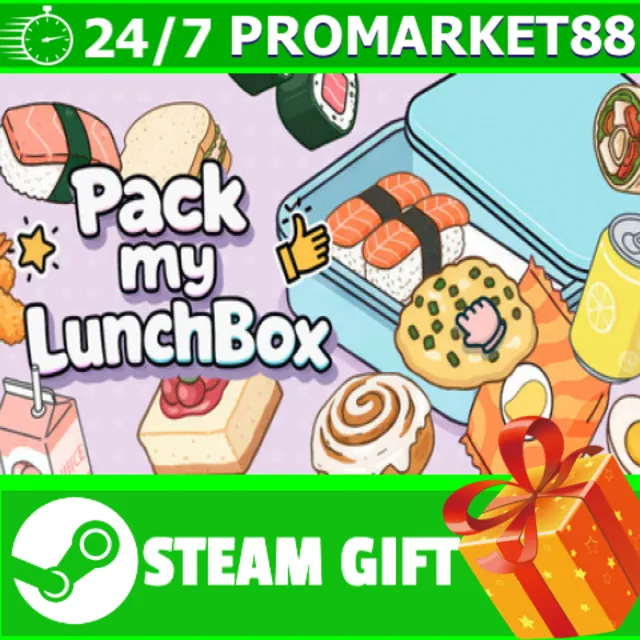 ️ВСЕ СТРАНЫ+РОССИЯ Pack my LunchBox STEAM GIFT