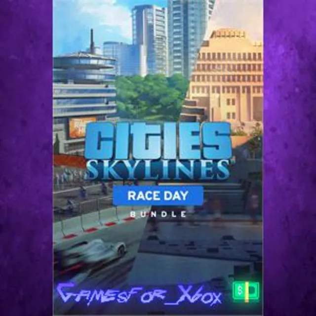 ☀️Cities Skylines - Race Day Bundle XBOX DLC
