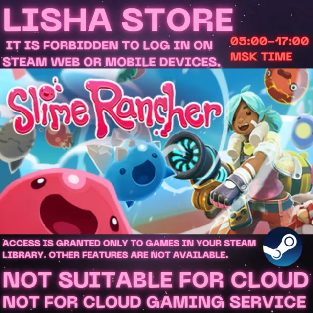Slime Rancher 1 Стим Оффлайн На 90 дней