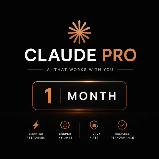Claude Pro 1 месяц — Официальная подзарядка | Дополнительная гарантия
