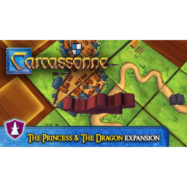 Carcassonne - The Princess and The Dragon DLC Steam | GLOBAL | Моментальная выдача