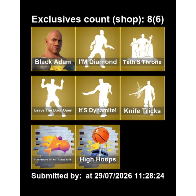 Мгновенный доступ • FN (все платформы) • 183 skins • 2600 VB • Полный доступ