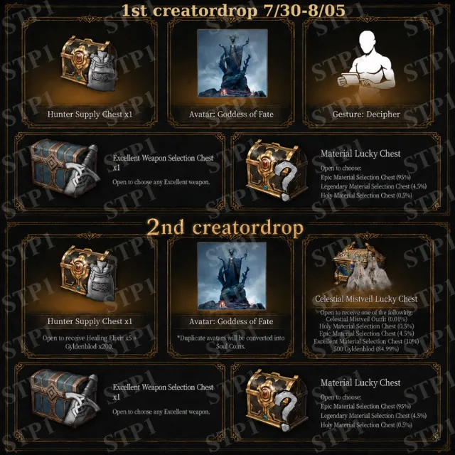 Mistfall Hunter 15 предметов Twitch Drop💎1st + 2nd Creator Drop💎Jul + Aug 2026