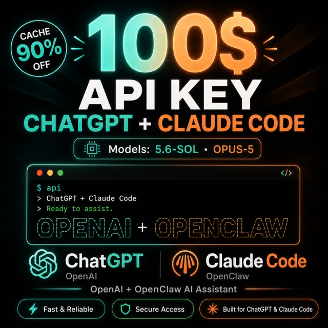 Claude + ChatGPT | ОДИН API KEY | Opus 5 + GPT-5.6 &amp; GPT-6 ASTRA | Баланс 5$-50$
