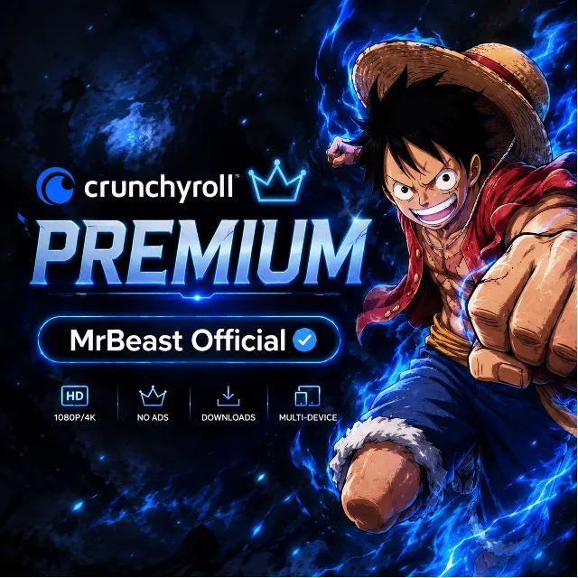 Crunchyroll Premium Mega Fan | Личный профиль | 1, 3 или 6 месяцев Аниме без рекламы