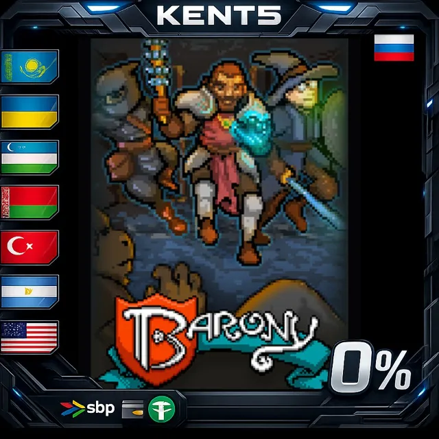Barony 4 Pack: Base Game + 3 Giftable Copies! - Steam Gift